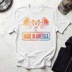 Made In America Gradient Gym T-Shirt