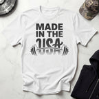 USA Weights Training Vintage Gym T-Shirt