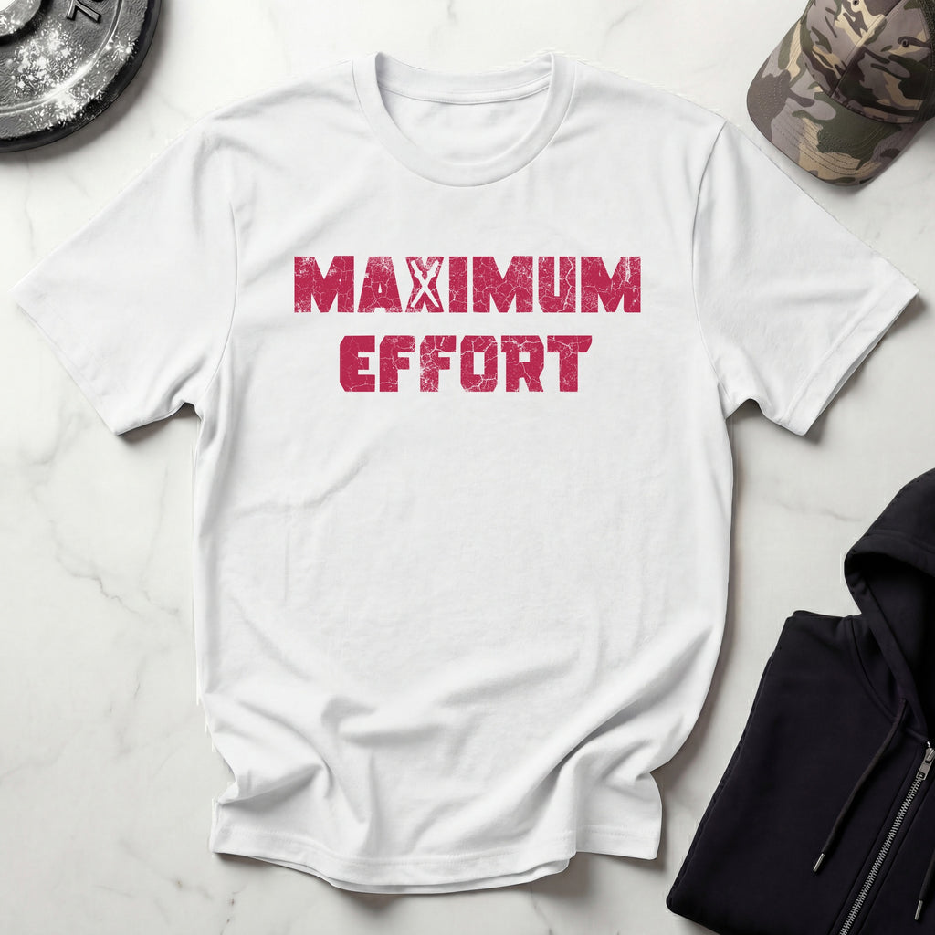 Maximum Effort Vintage Gym T-Shirt