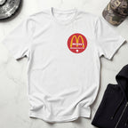 McSlays Gym Badge Graphic Vintage Gym T-Shirt