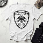 Oppenheimer Explosive Vintage Insignia Gym Tee