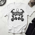 Optimust Training Data Robot Black Gym T-Shirt