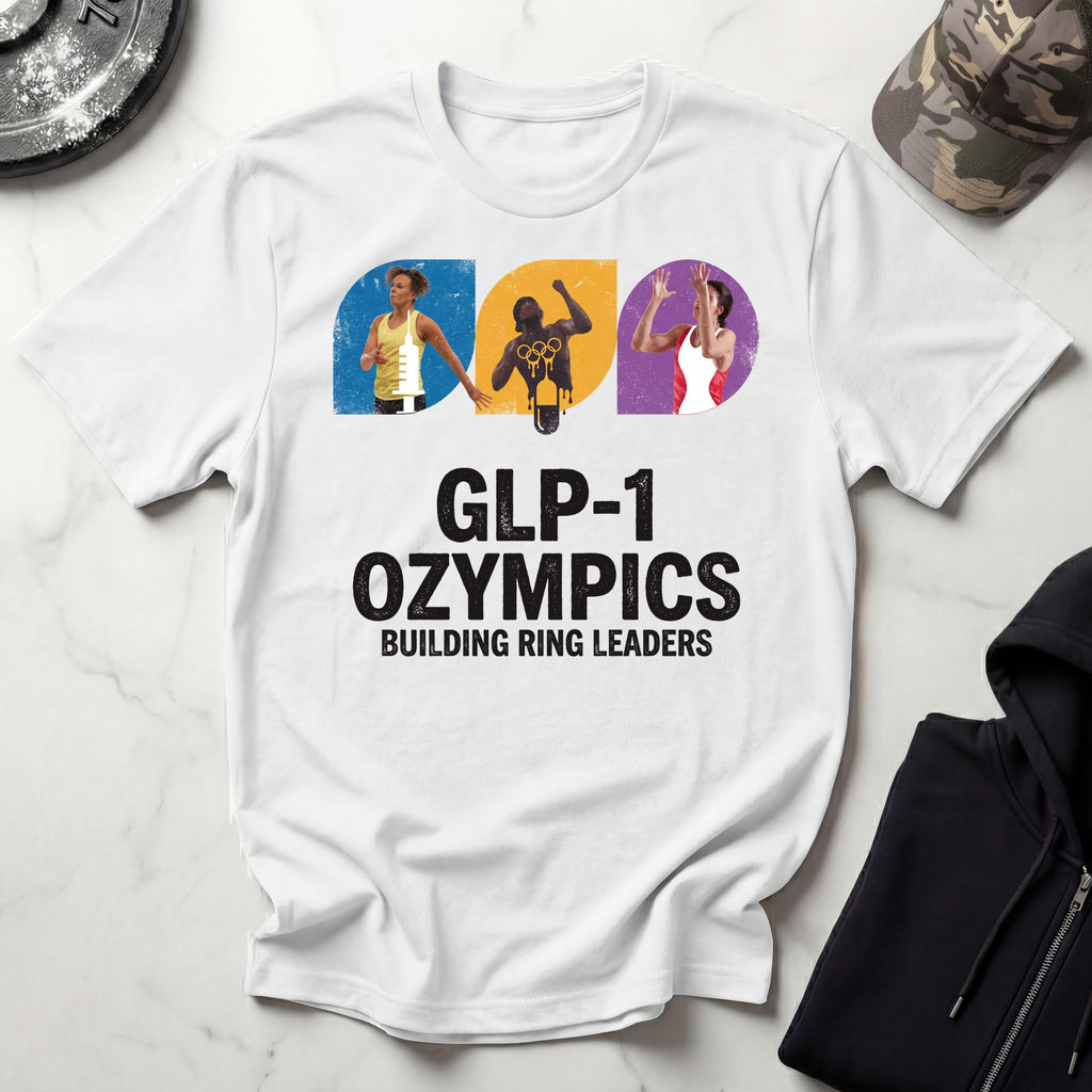 GLP-1 Ozympics Graphic Gym T-Shirt