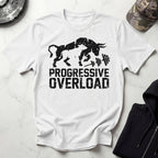 Progressive Overload Graphic Vintage Gym T-Shirt