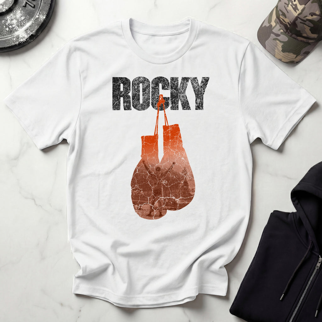 Rocky Fan Art Retro Gym T-Shirtt