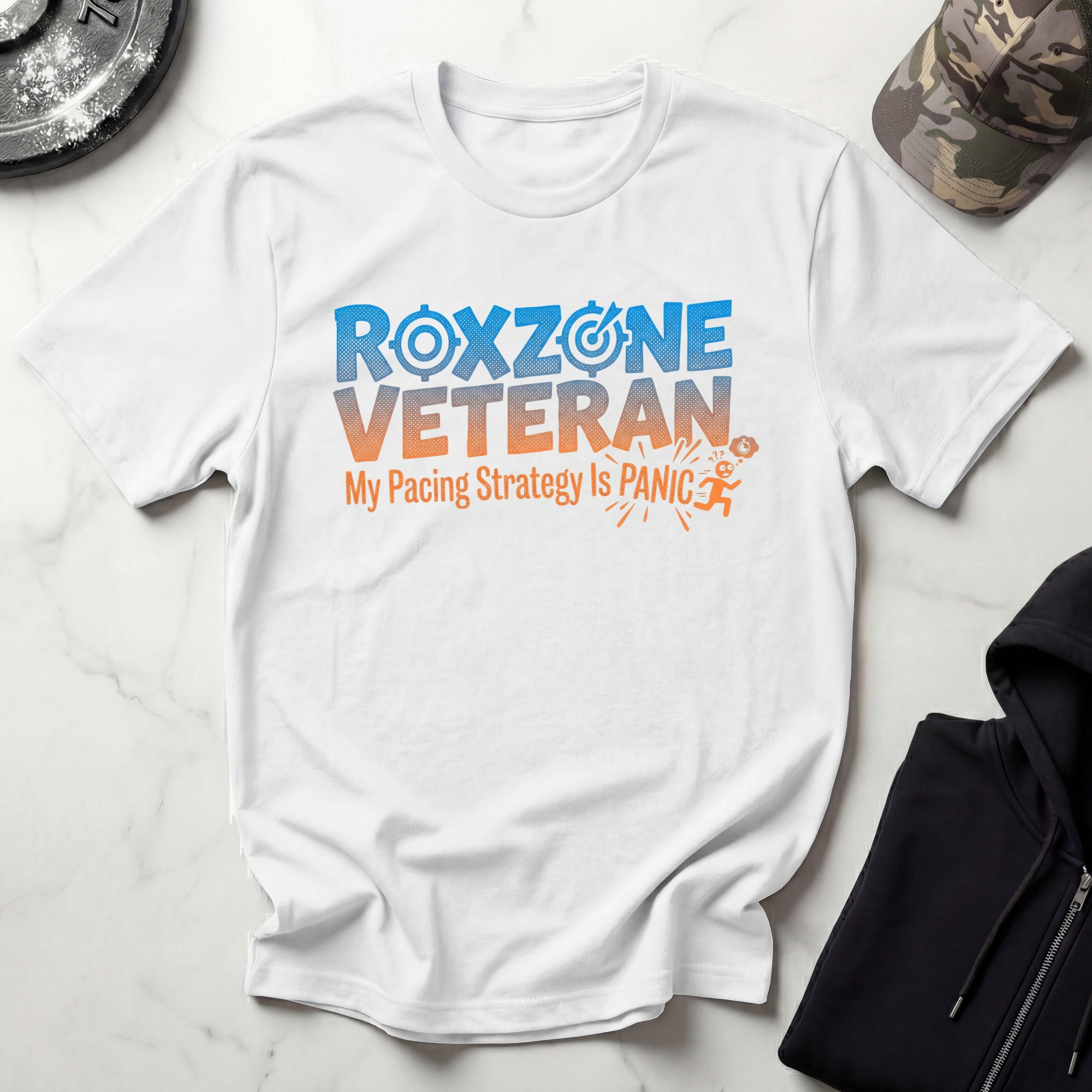 Roxzone Veteran Graphic Gym T-Shirt