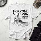 Roxzone Veteran Graphic Dark Gym T-Shirt