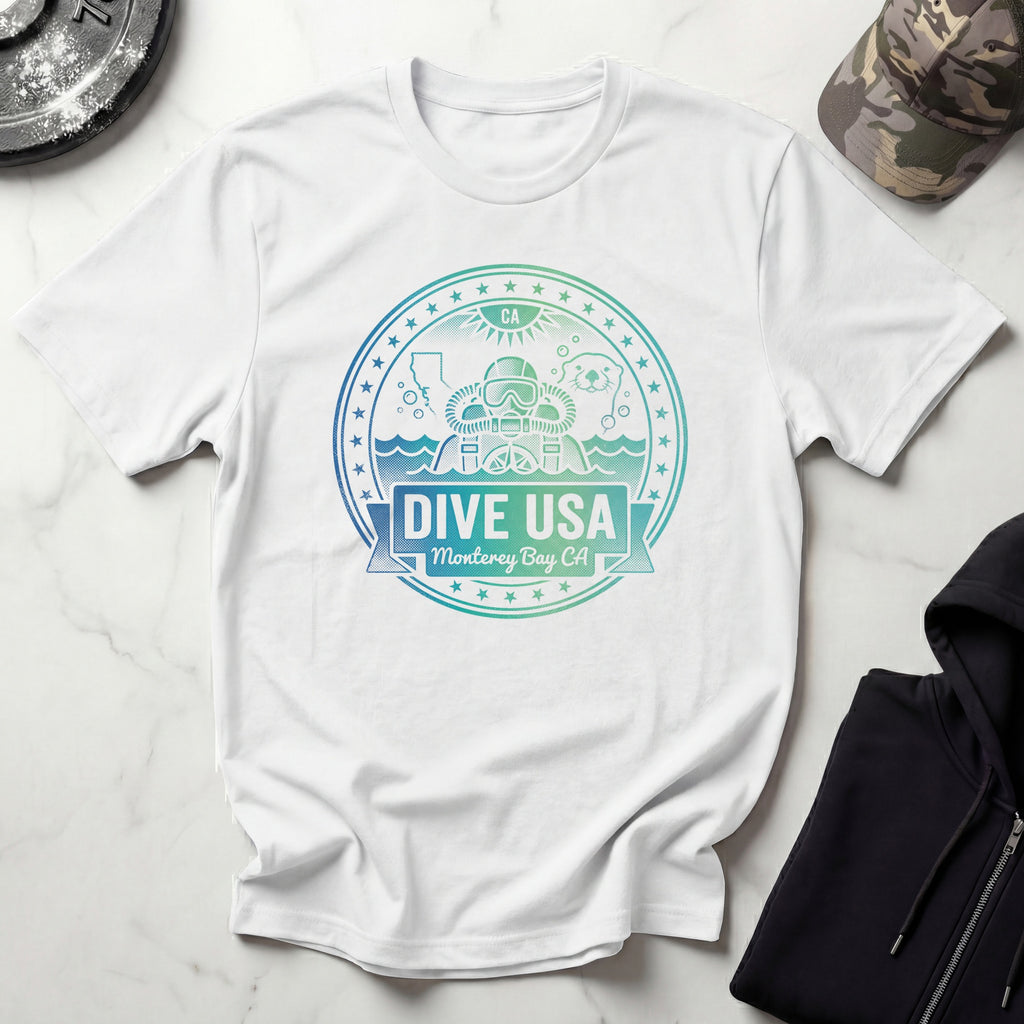 Dive USA Retro Graphic T-Shirt