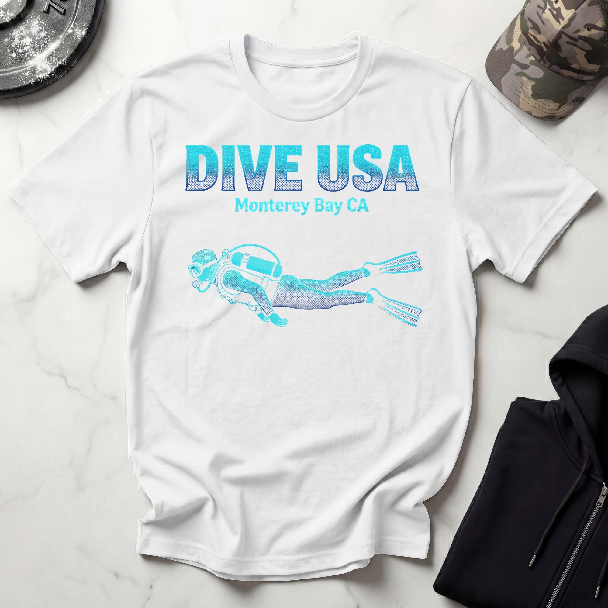 Dive Monterey Bay Gym T-Shirt