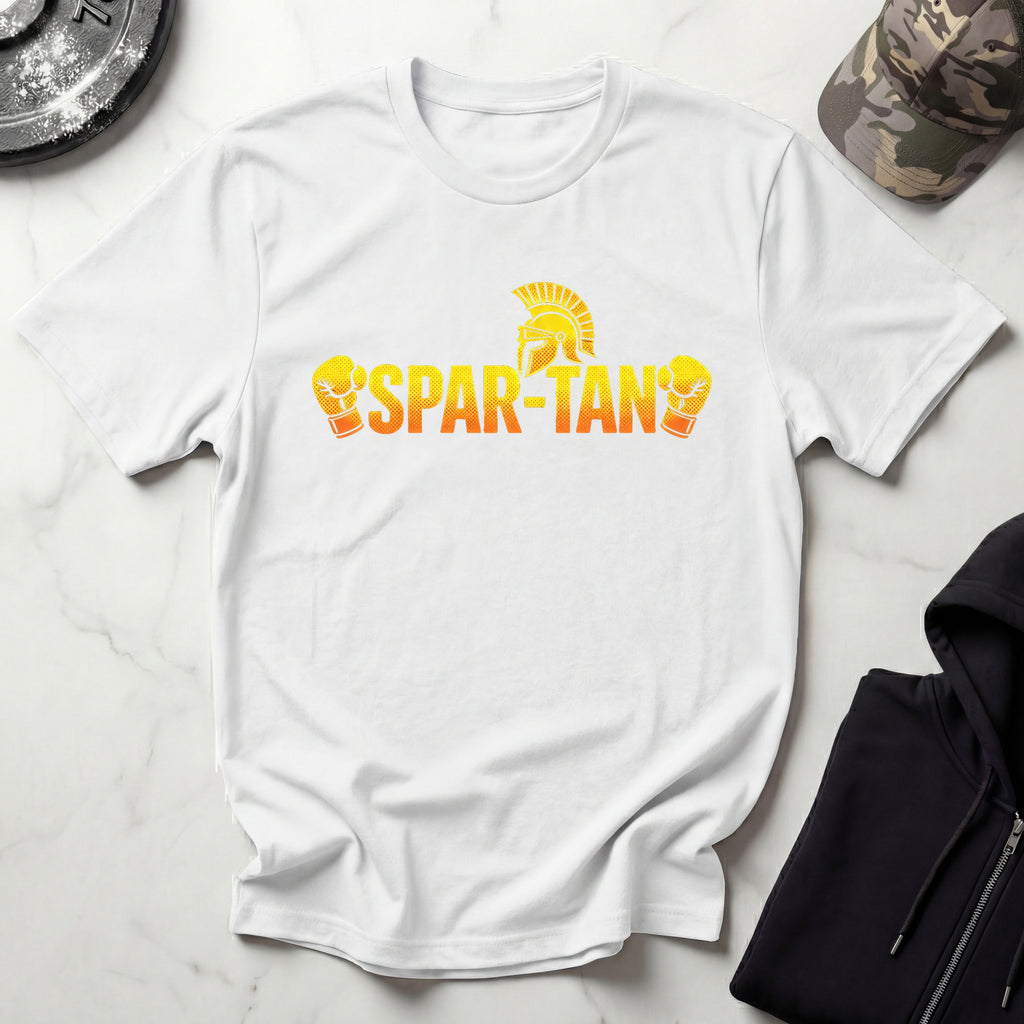 Spartan Boxing Gloves Retro Boxing Gym T-Shirt