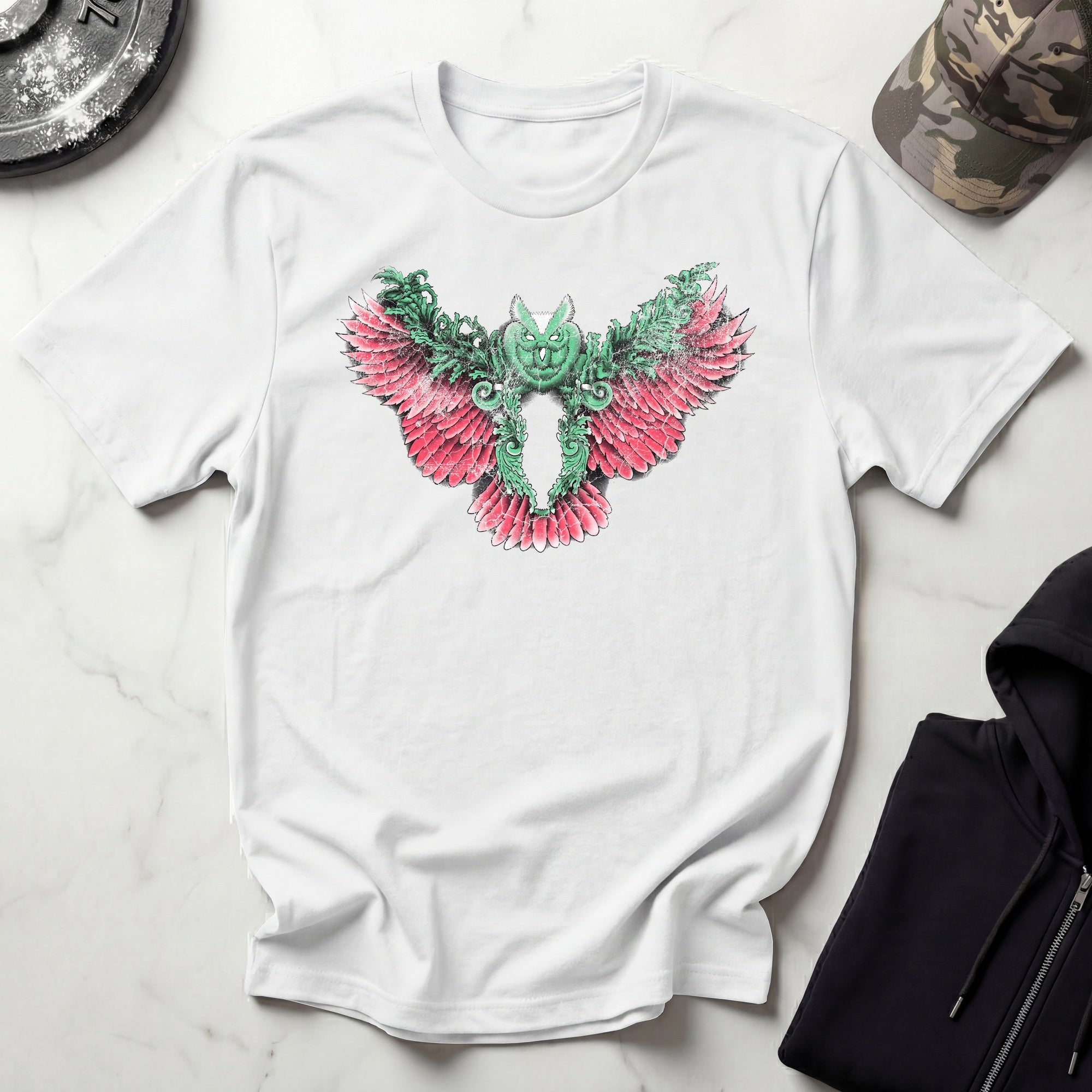 Suga Owl Graphic MMA Retro Gym T-Shirt