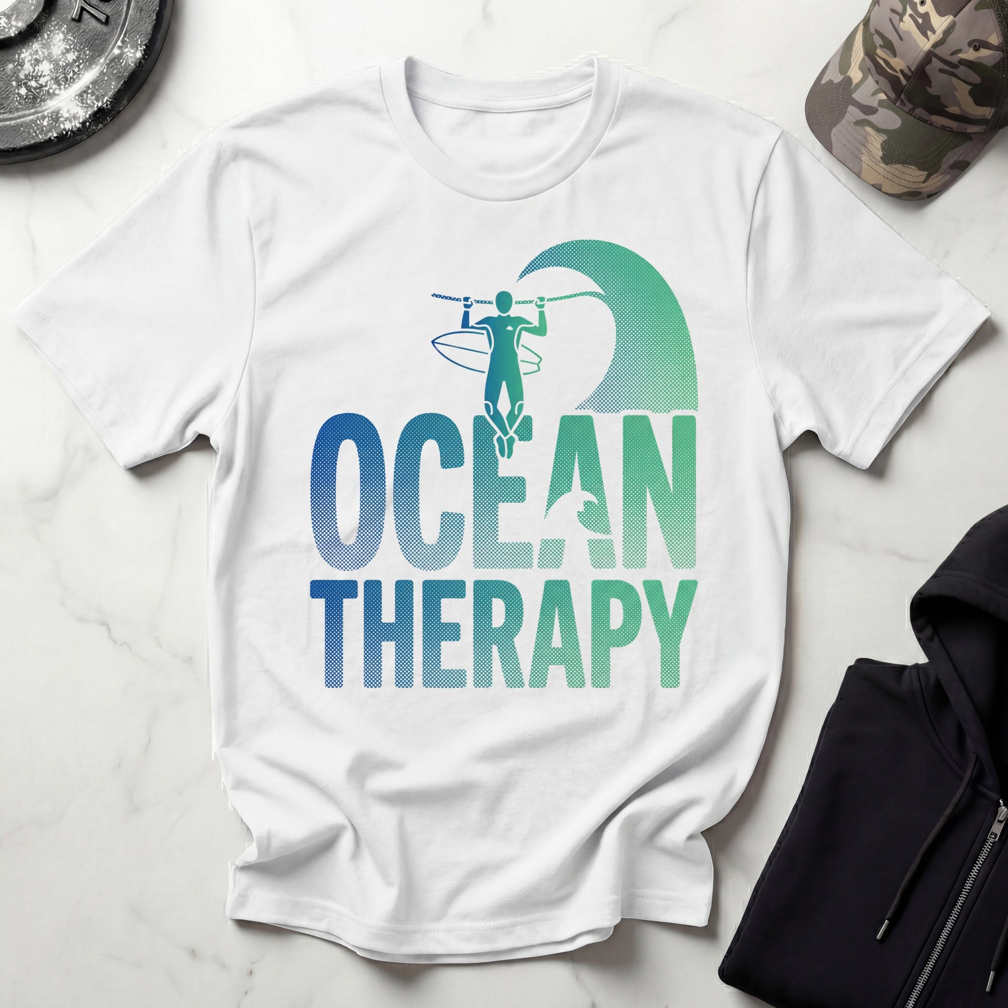 Wave Ocean Therapy Gym T-Shirt