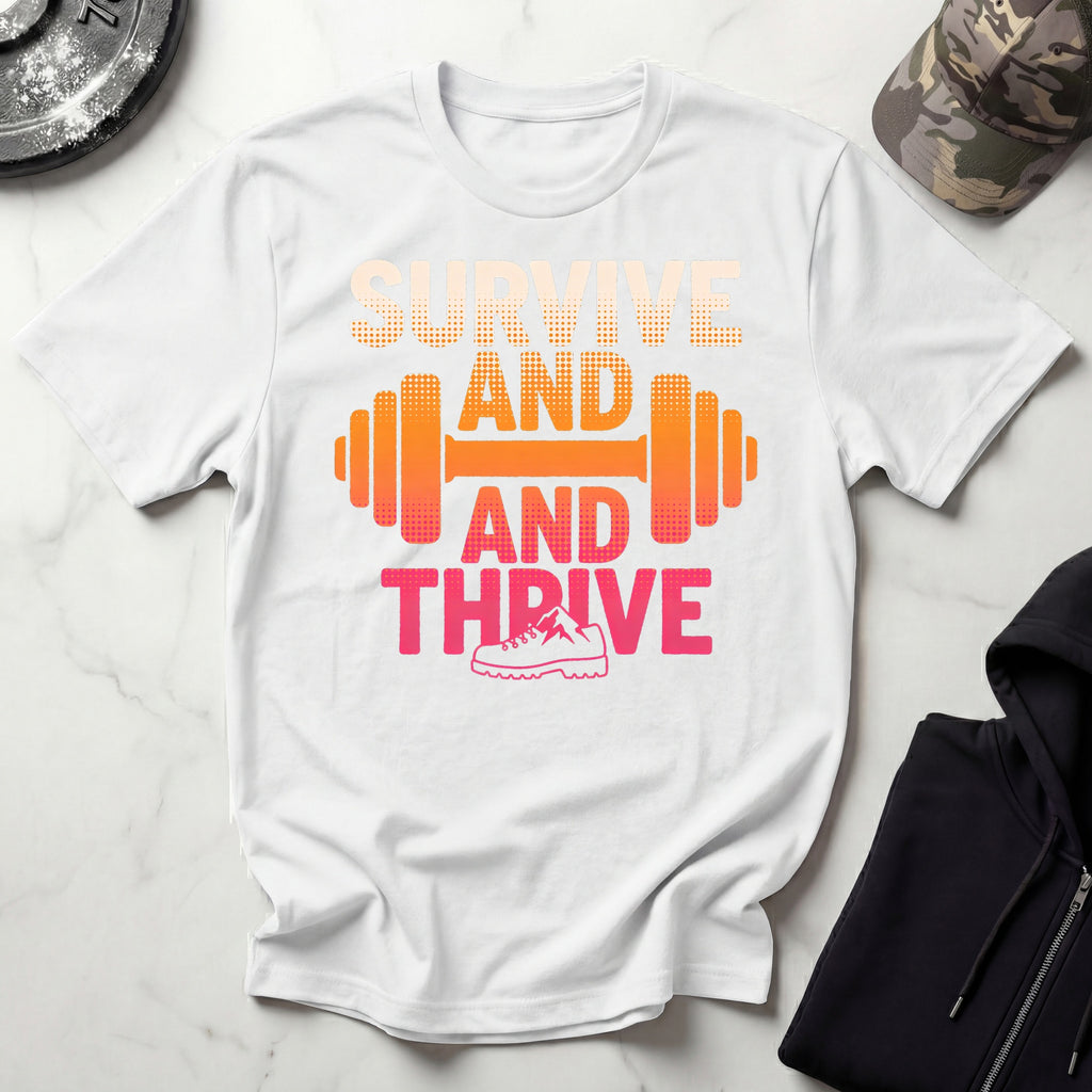 Survive And Thrive Hiking Gym T-Shirt