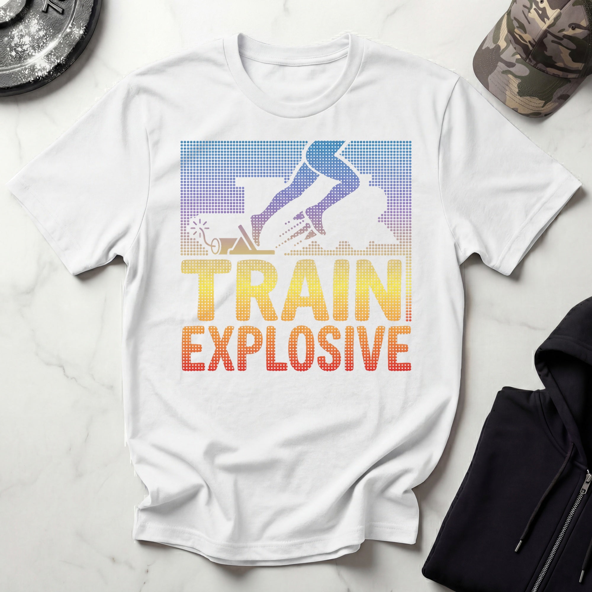 Sprint Train Explosive Gym T-Shirt