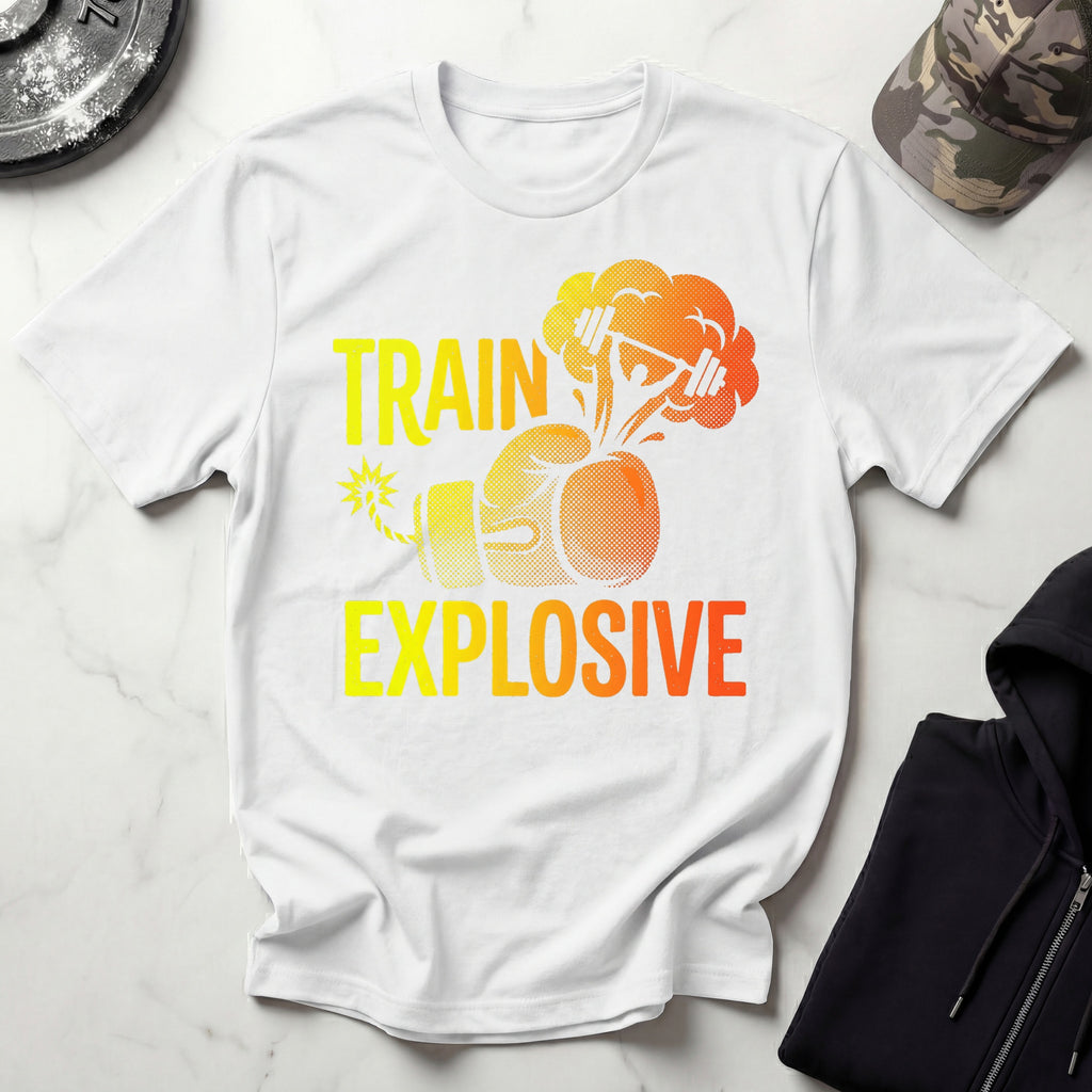 Explosive Boxing Workout Gym T-Shirt