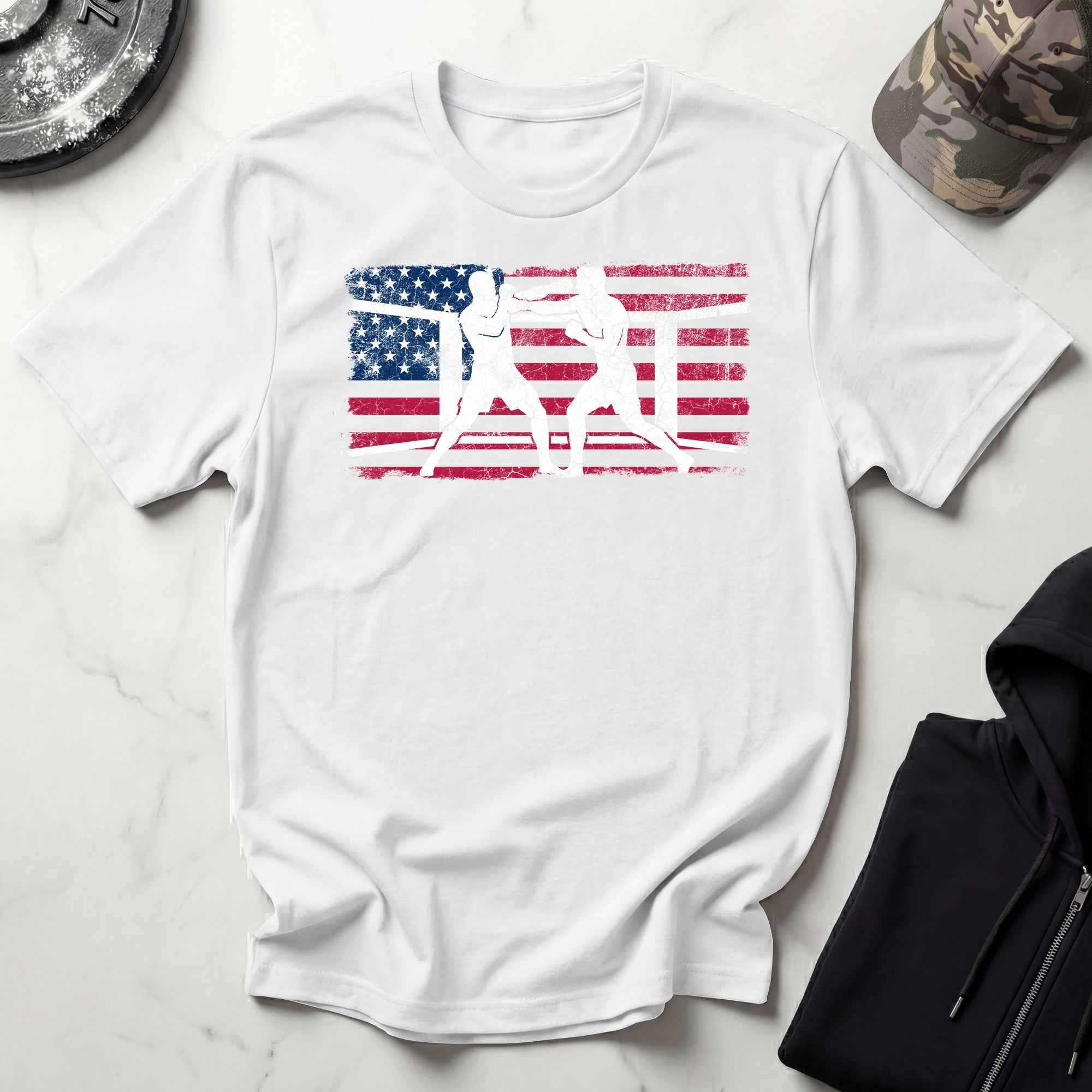 USA Freedom 250 Graphic Gym T-Shirt
