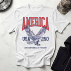 America USA 250 Vintage Gym T-Shirt