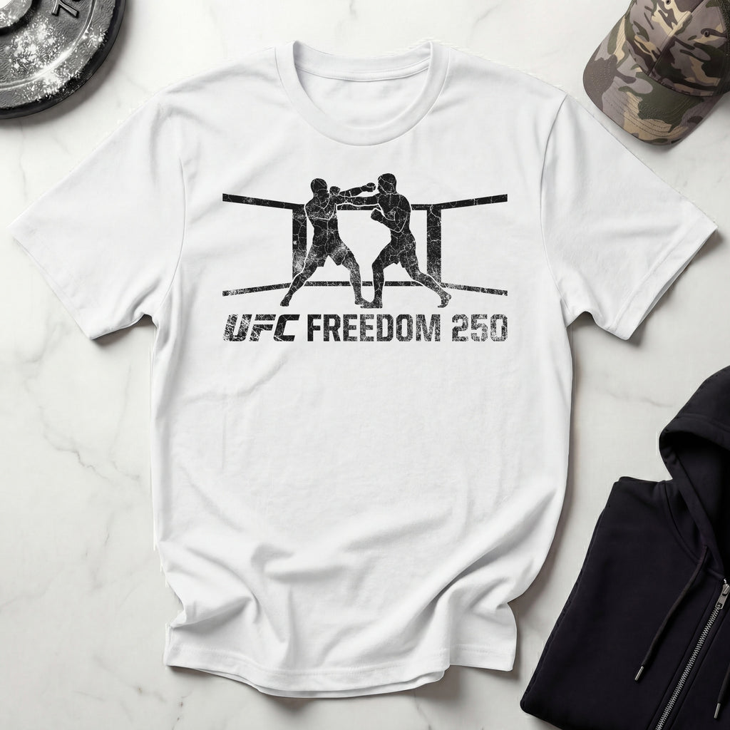 USA Freedom 250 Grunge Gym T-Shirt