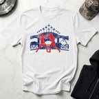 USA Freedom 250 Graphic MMA Gym T-Shirt