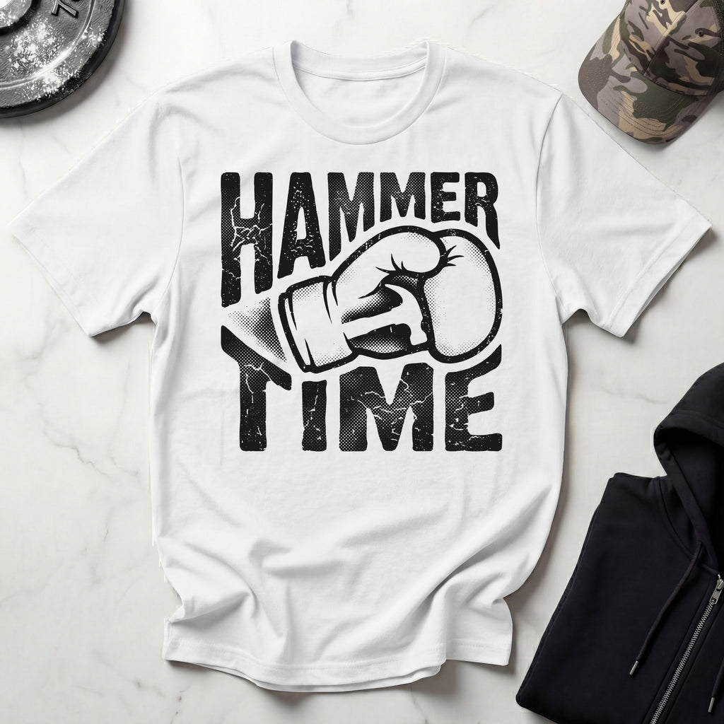 Hammer Time Boxing Vintage Gym T-Shirt