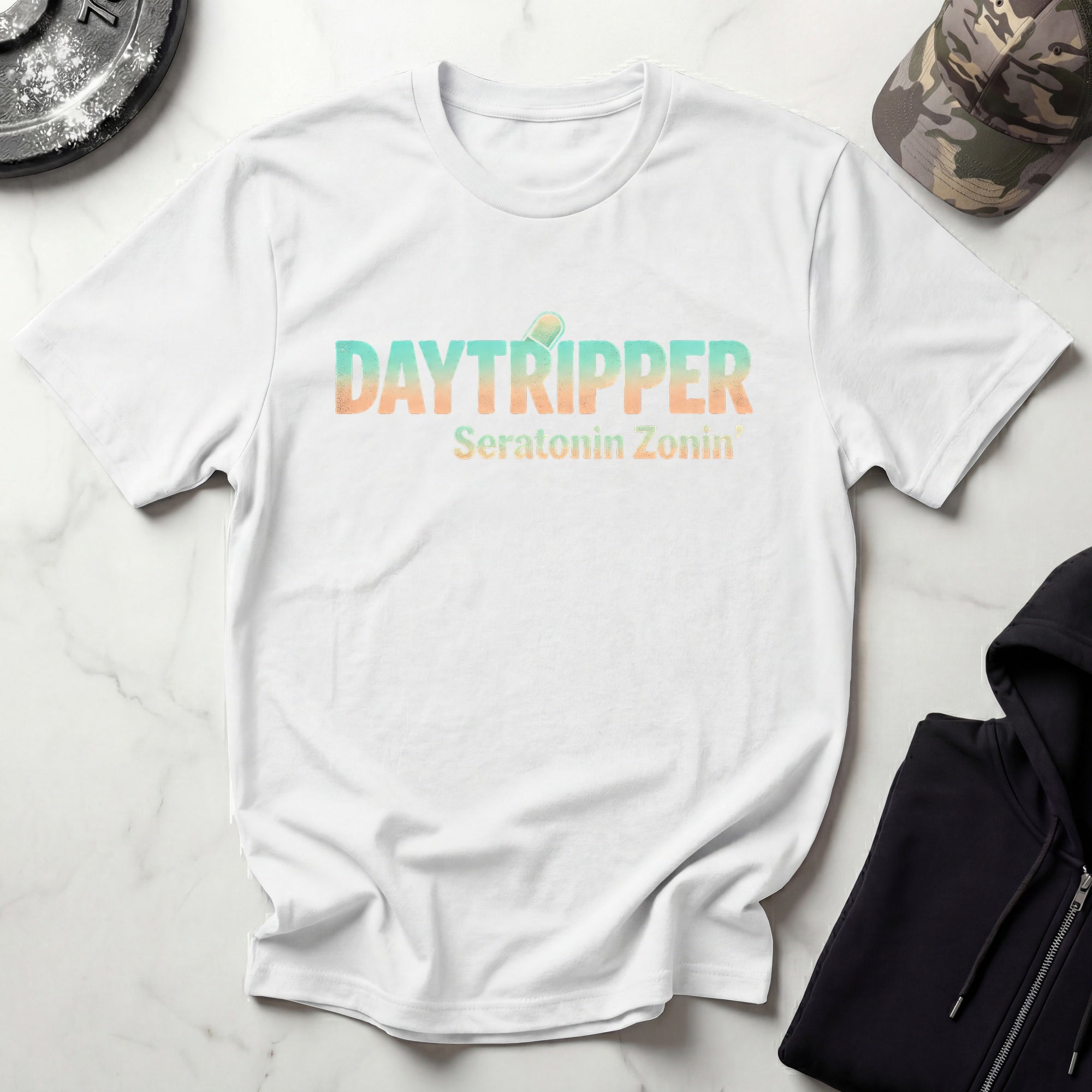 DayTripper Microdose Art Print Vintage Gym T-Shirt