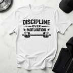 Discipline Over Motivation Light Tee