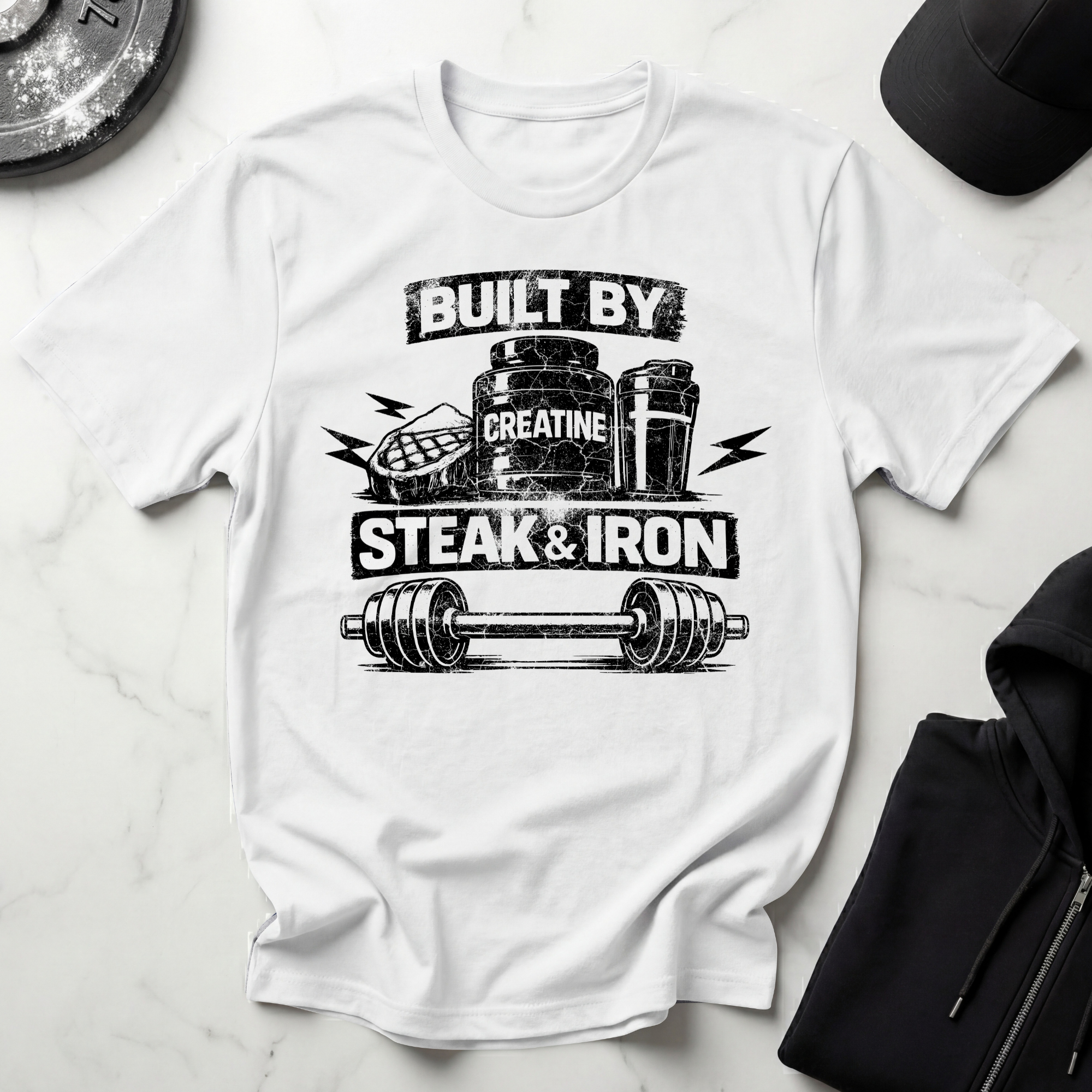 Built by Steak & Iron Light Tee