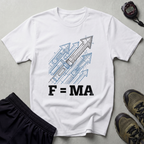 Force Equals Muscles X Attitude Gym T-Shirt