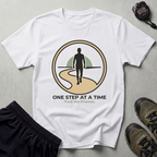 One Step At A Time Recovery Gym T-Shirt