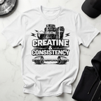 Creatine & Consistency Light Tee