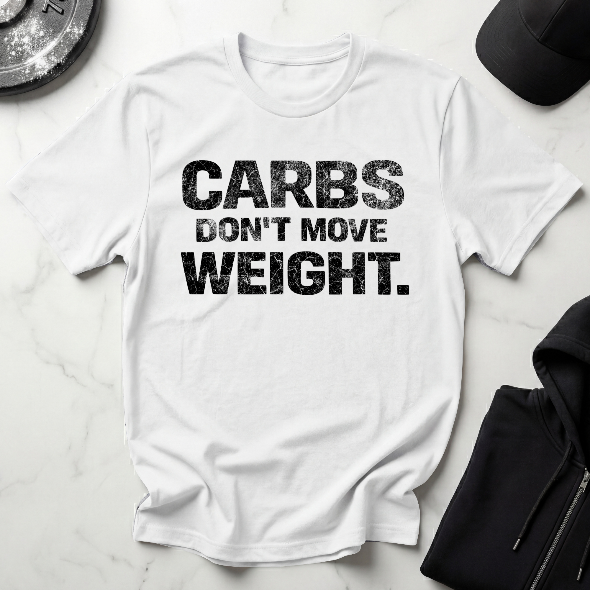 Carbs Dont Move Weight Light Tee