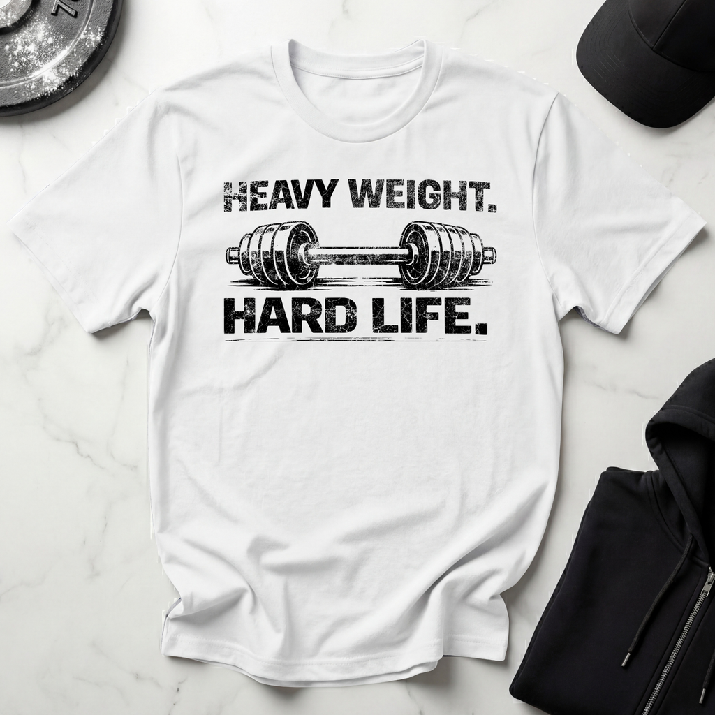 Heavy Weight Hard Life Light Tee