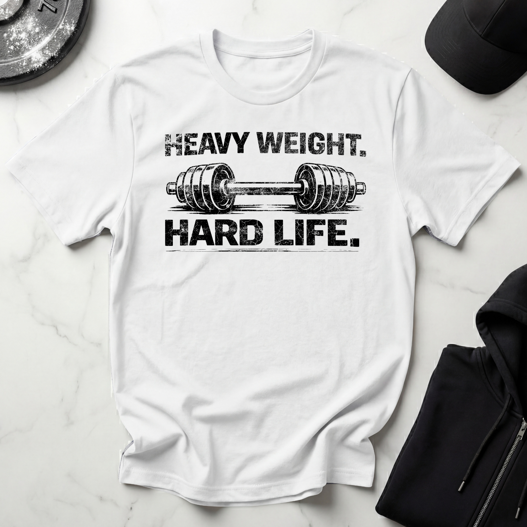 Heavy Weight Hard Life Light Tee