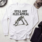 Flex Skeletal Long Sleeve Gym Tee