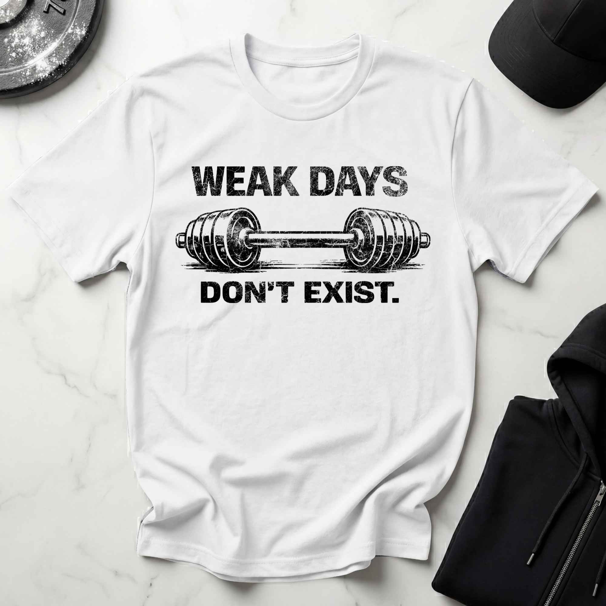 Weak Days Dont Exist Light Tee