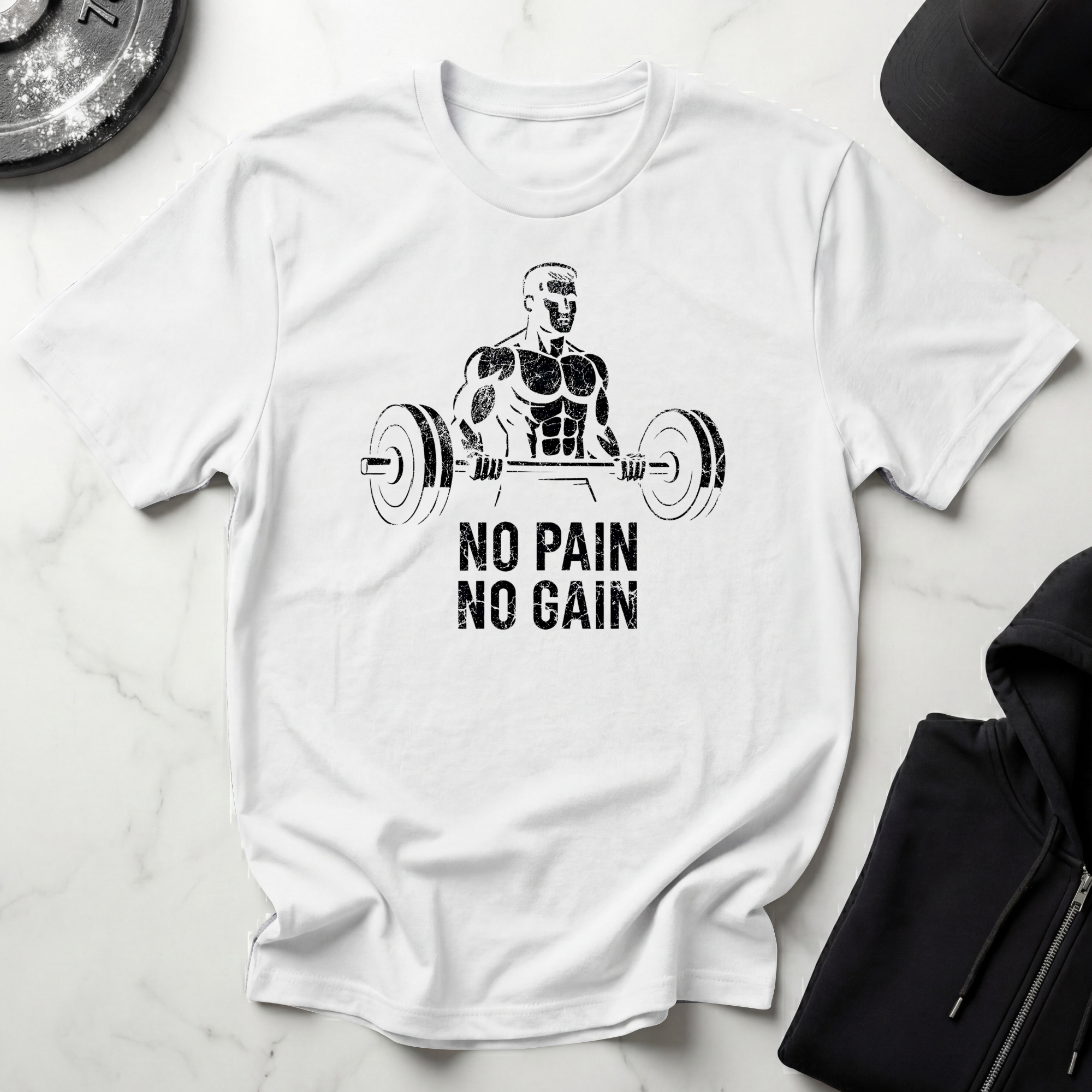 No Pain No Gain Light Tee