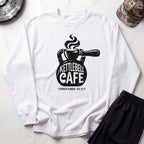 Kettlebell Cafe Vintage Gym Crewneck Sweatshirt