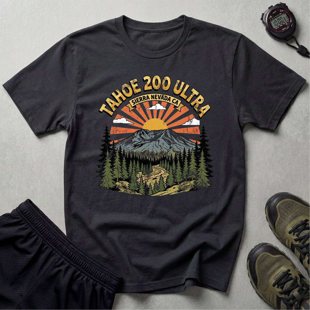 Tahoe 200 Ultramarathon Gymwear T-Shirt