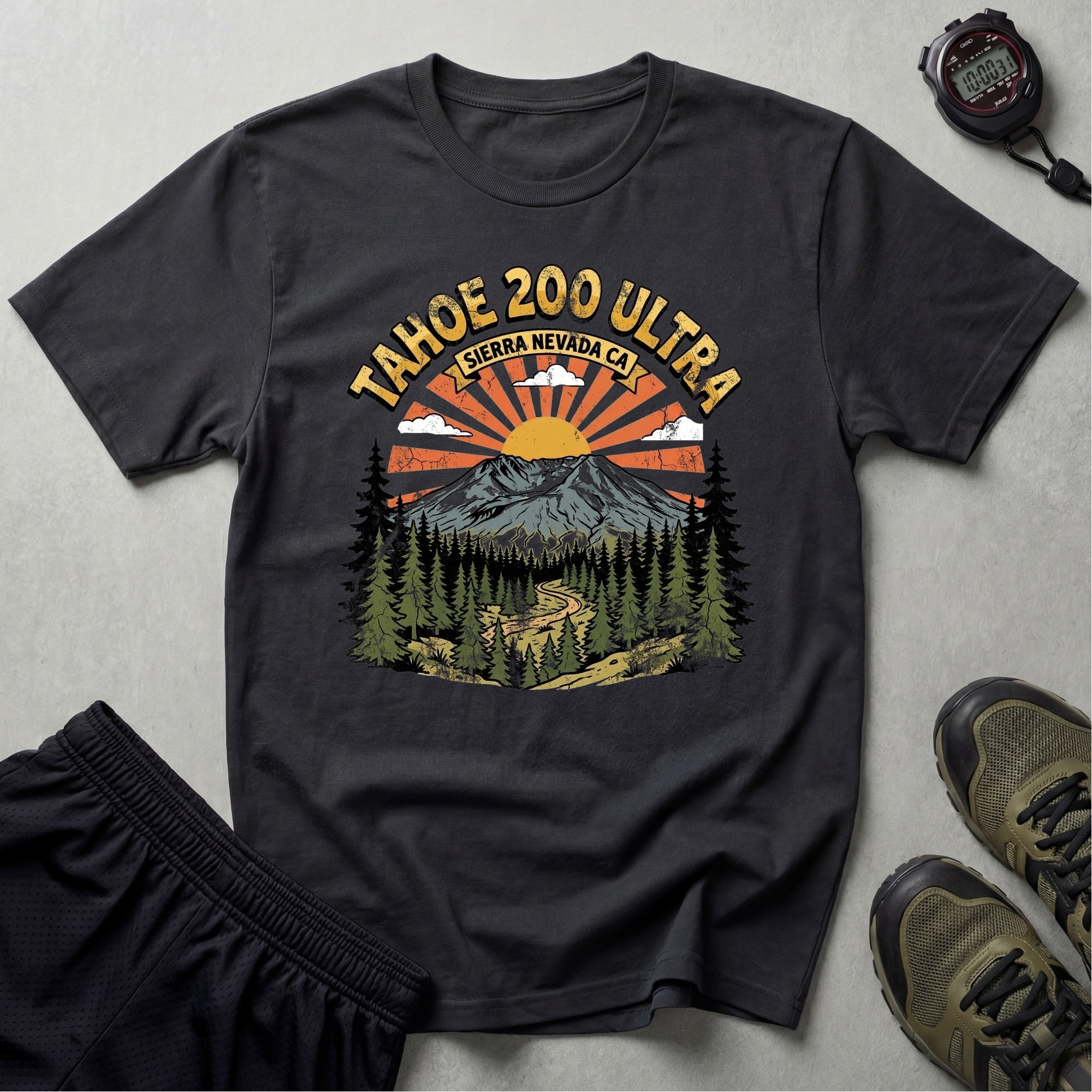 Tahoe 200 Ultramarathon Gymwear T-Shirt