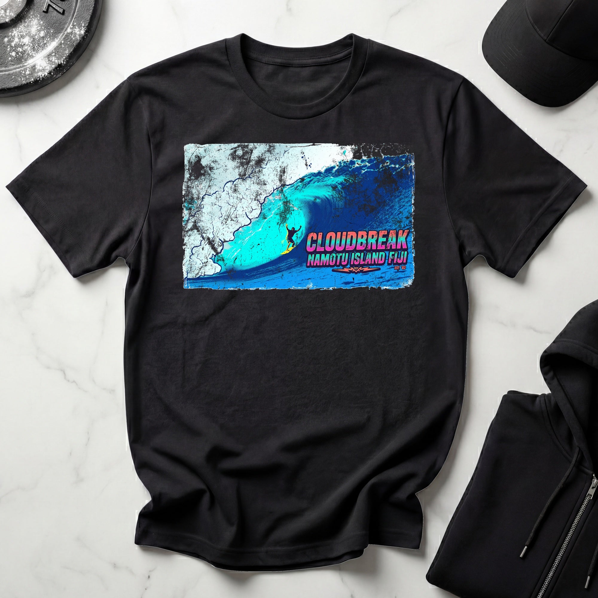 Cloudbreak Namotu Island Fiji Surf T-Shirt