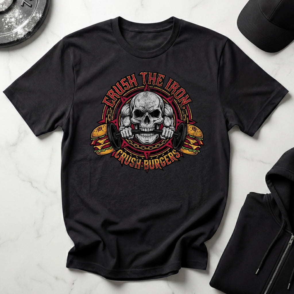 Crush Burgers Vintage Gym T-Shirt