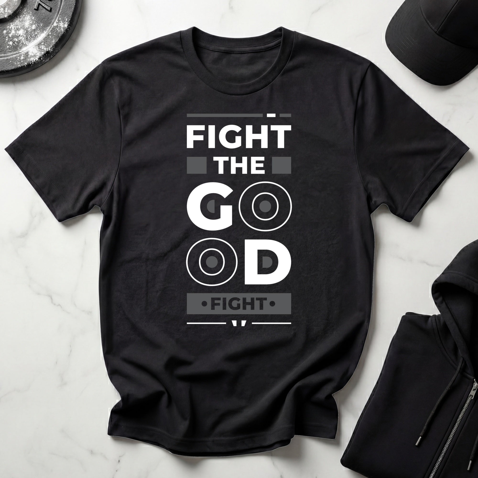 Fight The Good Fight Gym Tee Shirt