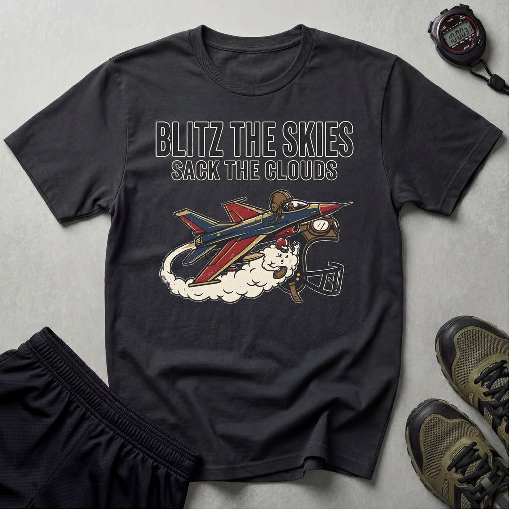 Gridiron USA Blitz The Skies Gym T-Shirt