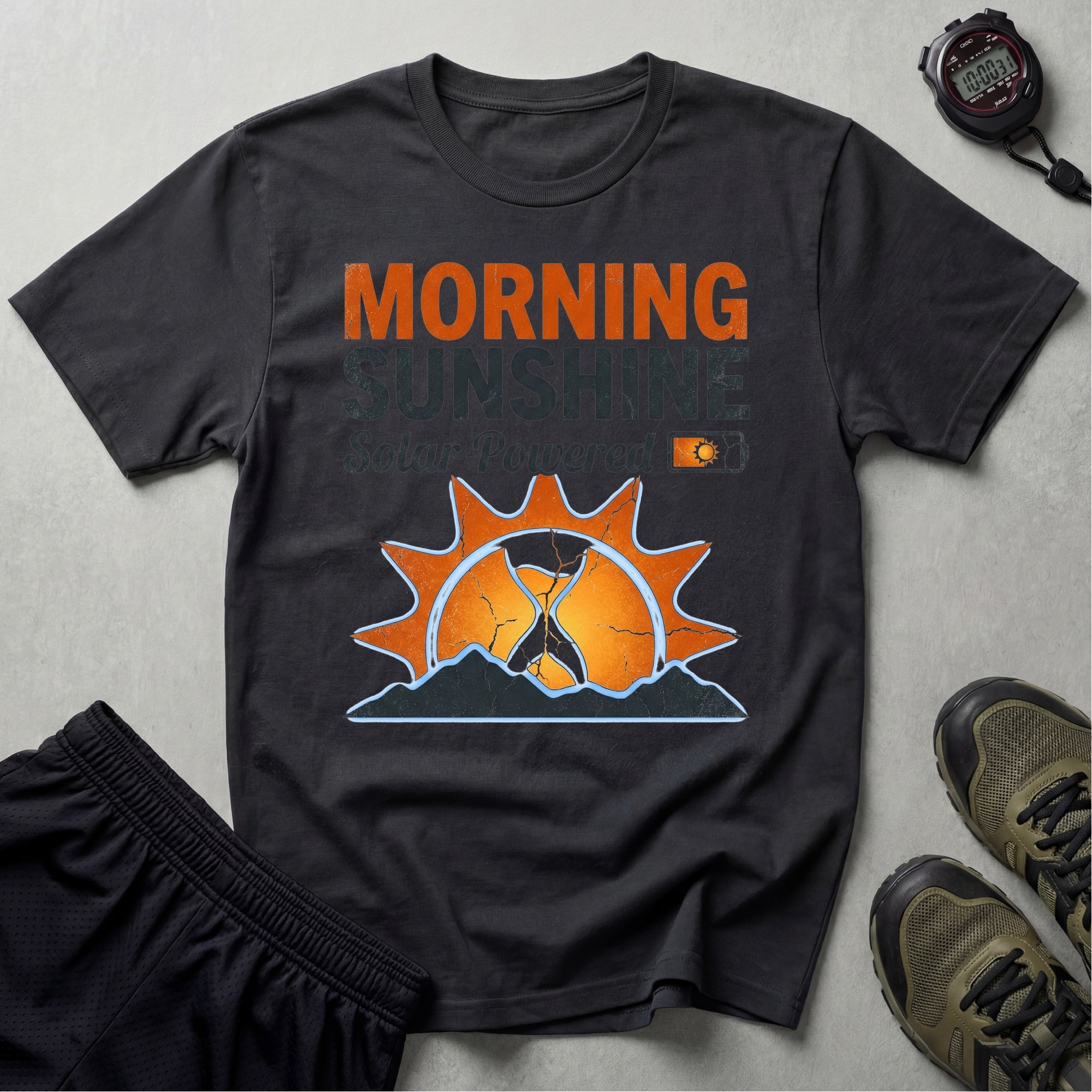 Morning Sunshine Solar Powered Gym T-Shirt