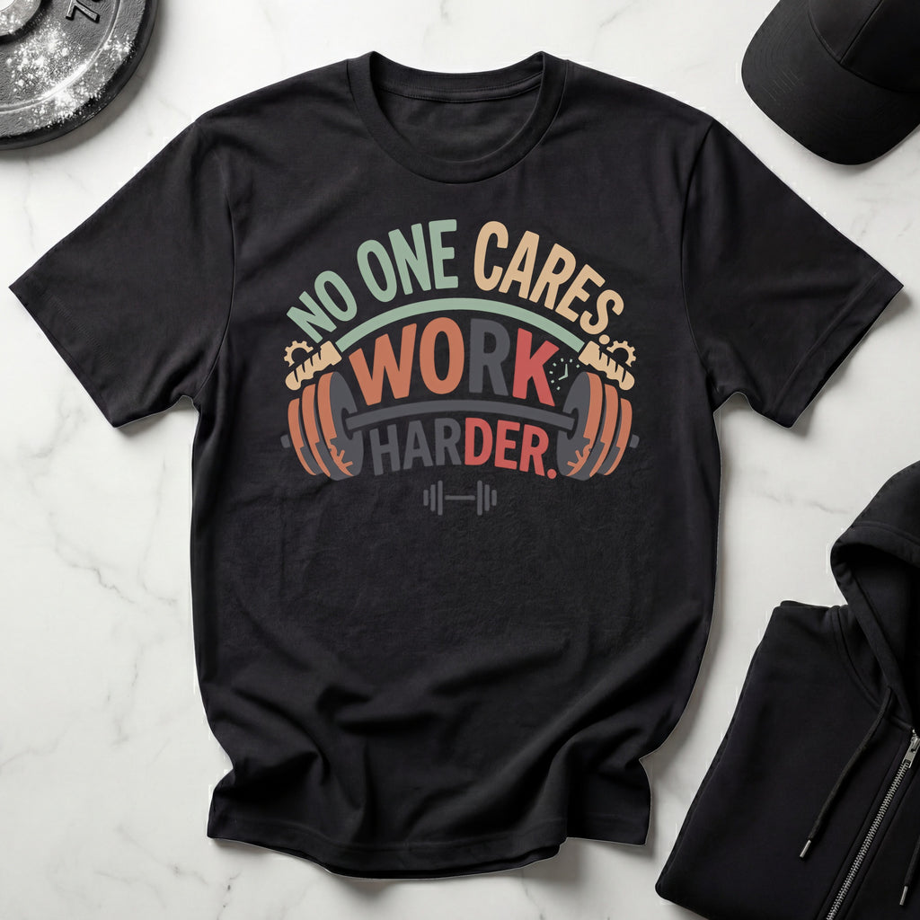 Work Harder Vintage Gym T-Shirt