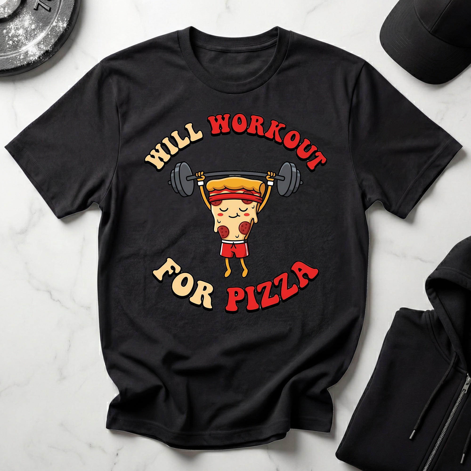 Pizza Workout Gym T-Shirt