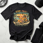 Retro Venice Beach Training Sequence Gym T-Shirt