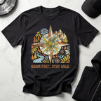 Roam Free Stay Wild Retro Gym T-Shirt