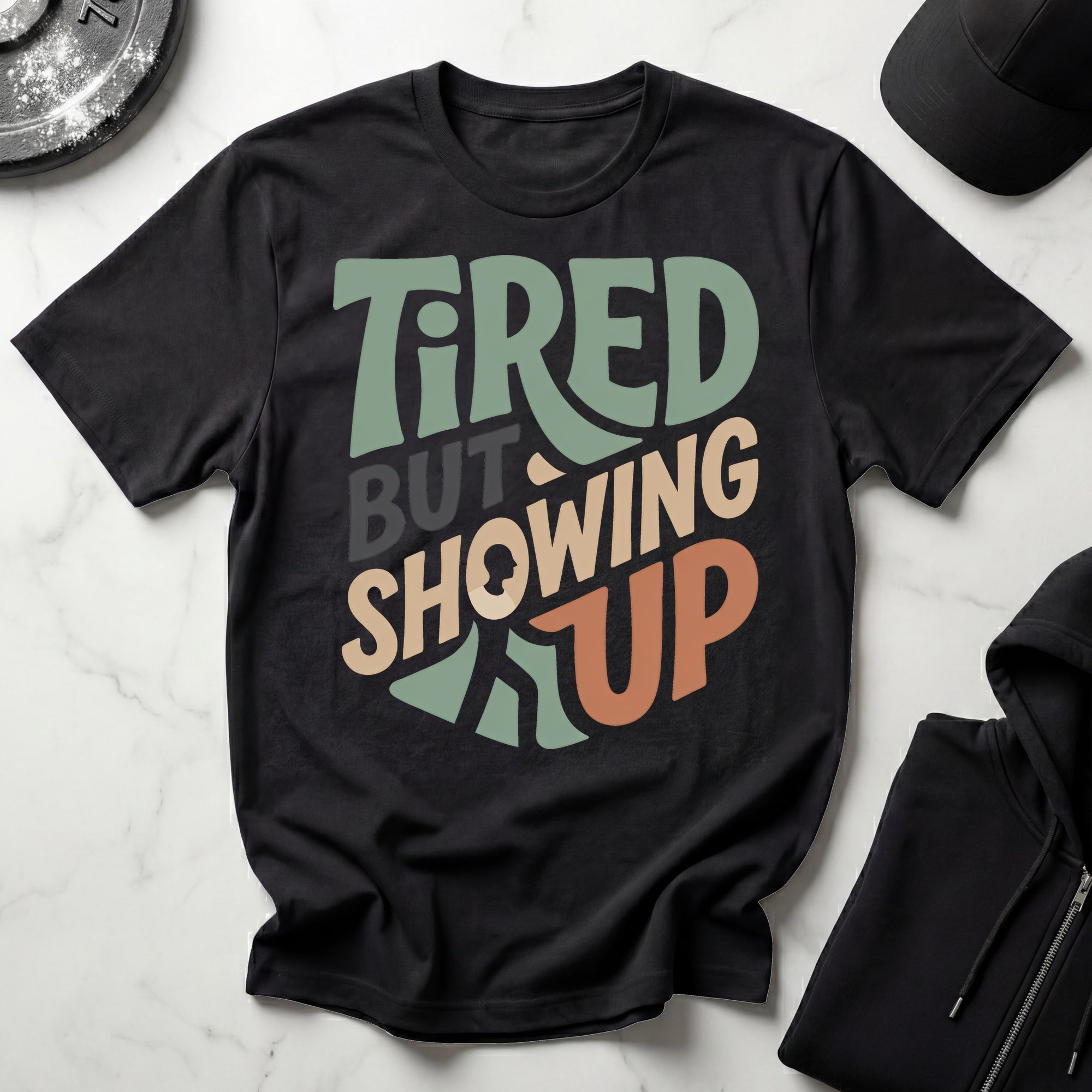 Showing Up Gym T-Shirt