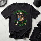 Deadlifting At The Speed of Sloth Vintage Gym T-Shirt